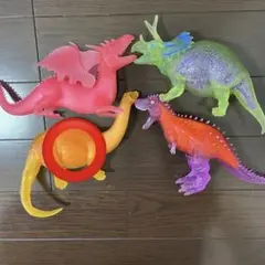 恐竜アタック&Co 4体 フィギュア恐竜フィギュアセット