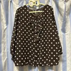 PART2 ジュンコシマダ☆ブラウンドットブラウス