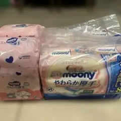 moony ムーニー おしりふき やわらか厚手 60枚×8個 4パック入り - メルカリ