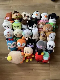 アンパンマン　ぬいぐるみセット　26体