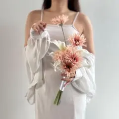 クラッチブーケ ♡ アーティフィシャルフラワー ウェディング ブーケ