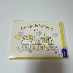 新生児祝い グリーティングカード