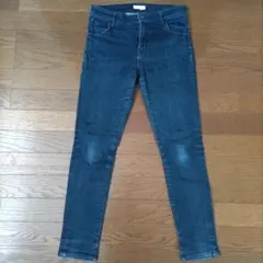 earth music&ecology スキニーデニム Sサイズ インディゴ