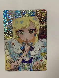 ひみつのアイプリ ジュエルバズリウムルビー・サファイア みつき サイン付