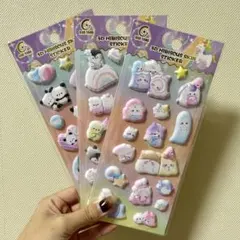 ぷっくりシール キャラクターグッズ