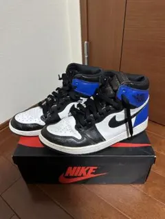 Nike Air Jordan 1 ホワイト/ブラック/ブルー