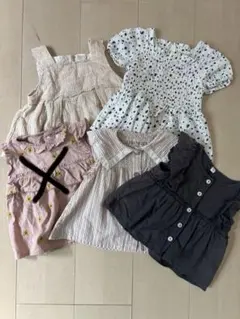 バースデイ　フタフタ　テータテート　ベビー服 トップス 4点セット 80サイズ