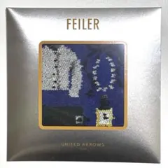 フェイラー ユナイテッドアローズ 別注 FEILER ハンカチ ブルー 完売品