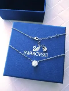スワロフスキー 新品です Angelic 1粒 ネックレス SWAROVSKI