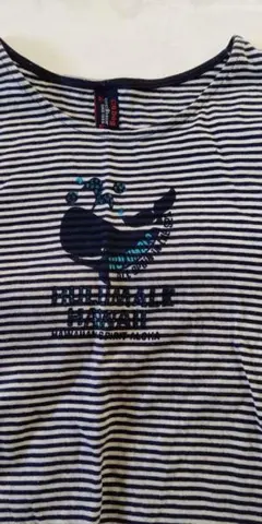 CB Dog ボーダー 半袖 Tシャツ クジラ柄