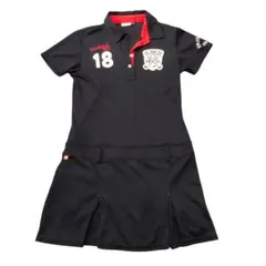 FILA ゴルフ　ネイビー　ワンピース L相当★