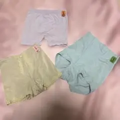 骨盤ガードル3枚セット　薄紫、水色、薄ピンク Lサイズ　業者クリーニング済み