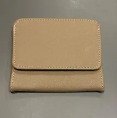 【新品】3coins ベージュ　フラグメントケース