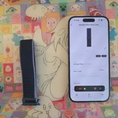 純正美品apple watch スポーツループ　バンド40/41/42