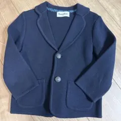 ファミリア　ジャケット　ニット　アウター　カーディガン　ニットジャケット