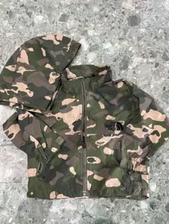 ノースフェイス　カモフラージュ アウター 80 美品