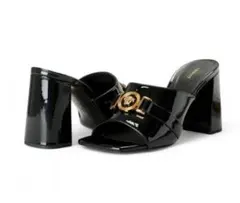 VERSACE ヴェルサーチ サンダル エナメルレザー メデューサ