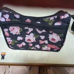 値下げ、PINK HOUSE 花柄ショルダーバッグ