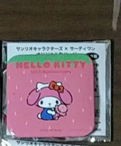 サーティワンハローキティ５０周年 コラボ缶バッジ　マイメロ