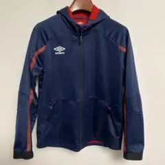 umbro フード付き ネイビー パーカージャケット Lのサムネイル