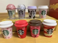 スターバックス ミニカップセット 8個　巾着5枚未使用 2026新作入り
