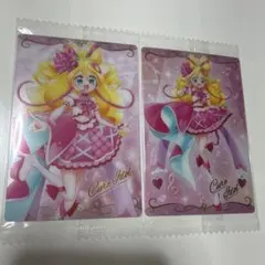 プリキュアウエハース キュアアイドル 2種セット SR