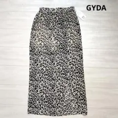 【新品タグ付】GYDA ジェイダ　スリットスカートライクショートパンツ　レオパのサムネイル