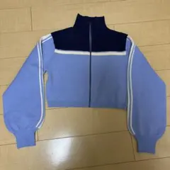 wcloset クロップドニット セーター　(F)