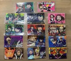 僕のヒーローアカデミア　食玩ステッカーシール14枚セット　未開封品