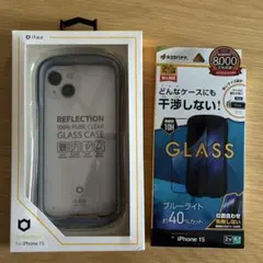 iFace Reflection for iPhone 15、ガラスフィルム
