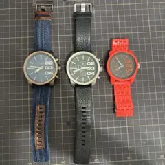 い*ち様 DIESEL アナログ時計 3点セット