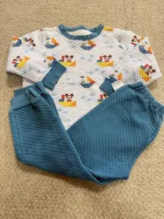 キルト　パジャマセット 120