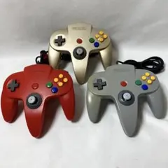 任天堂 NINTENDO64 コントローラー 3点セット