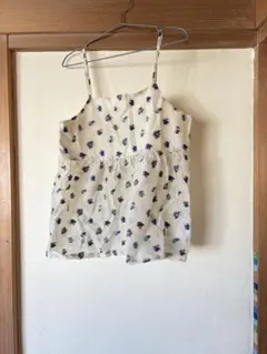 niko and... 花柄キャミソール フリーサイズ