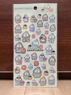 箔押しシール　ハンギョドン　つれてってリュック