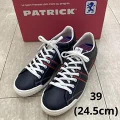 【20%OFF】 PATRICK GSTAD ネイビー★サイズ39