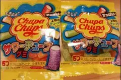 チュッパチャプス　サワーチューブグミ 2袋セットのサムネイル