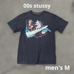 00s stussy logo anime graphic Tee c-boyのサムネイル