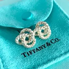 極美品✨ ティファニー ブレスレット ツイスト コンビ AU750 AG925 極美品✨ ティファニー ブレスレット ツイスト コンビ AU750 AG925