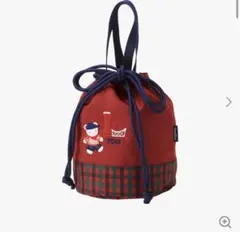 巾着ショルダーバッグ〈BEAMS JAPAN × familiar〉