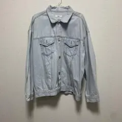 wego メンズ デニムジャケット/gジャン ブルー L相当