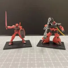ガンダムコレクション　キャスバル専用ガンダム＆シャア専用リックドム