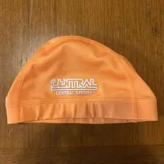 CENTRAL SPORTS 水泳帽 オレンジ