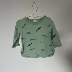 b.ROOM ミントグリーン 長袖Tシャツのサムネイル