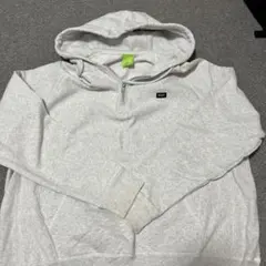 HUF ハーフジップ パーカー グレー Mサイズのサムネイル