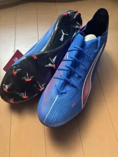 新品タグ付き】PUMA ULTRA FG スパイク ブルー - メルカリ