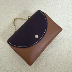 レザー製　ポケットティッシュケース