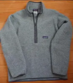 【希少】Patagonia シンチラ　ハーフジップ　フリース グレー　S