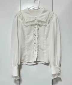 Treat Yourself フリル 長袖 ブラウス blouse 美品 - メルカリ