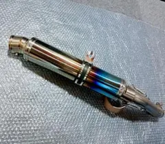 アサヒナレーシング チタン メガフォン サイレンサー マフラー 60.5